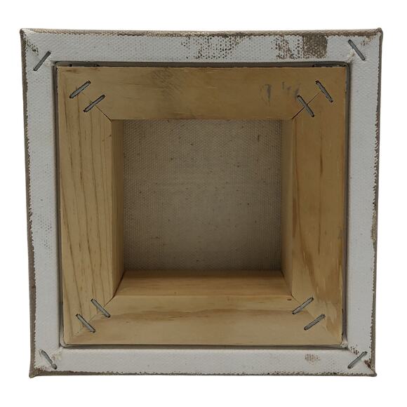 Decorative 6X6 Canvas Block Sign Don't Bite the Racehorse's Hand That Feeds You - Picture 3 of 4